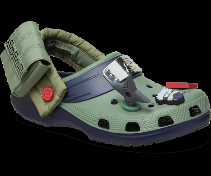Naruto x Crocs Classic Clog Kakashi 209445 410 Grailify